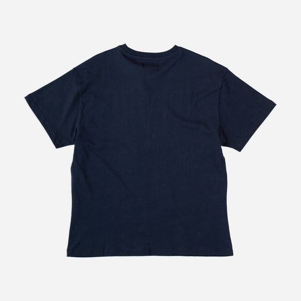 BOX T-SHIRT - NAVY/CRATER LAKE