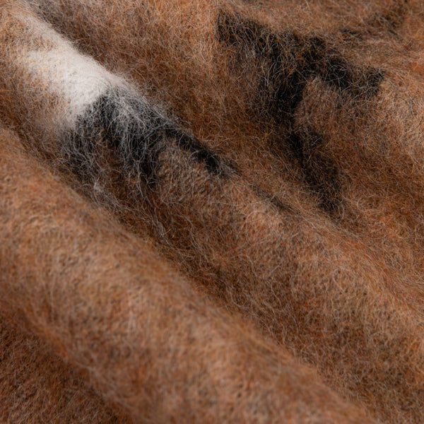 MOHAIR RELAXED SHAGGY CARDIGAN - SPIDER ROCK