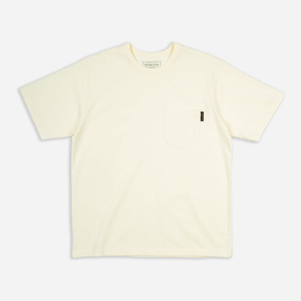 HEAVYWEIGHT POCKET T-SHIRT - SWEETCORN