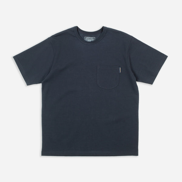 HEAVYWEIGHT POCKET T-SHIRT - DARK NAVY