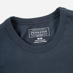 Pendleton - PATCH GRAPHIC T-SHIRT - DARK NAVY -  - Alternative View 1