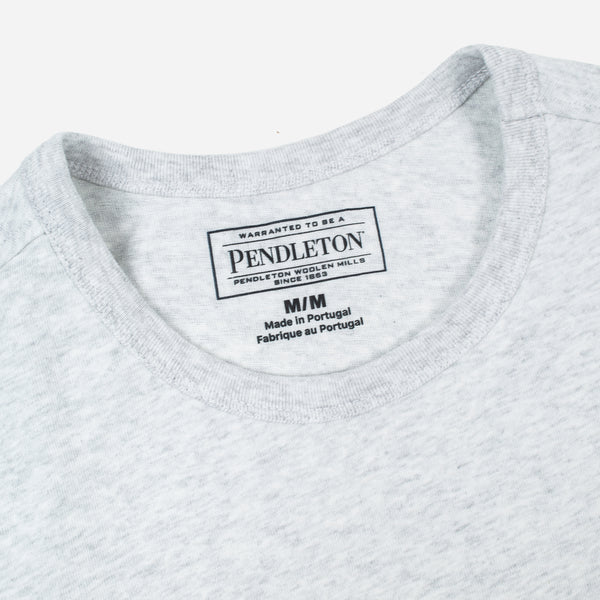 STAR BIRD T-SHIRT - GREY HEATHER