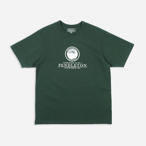 COLLEGIATE T-SHIRT - DARK GREEN