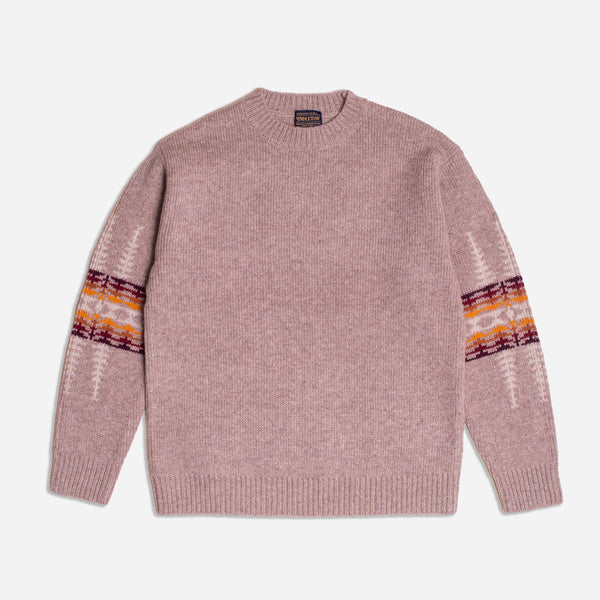 SHETLAND KNITTED SWEATER - BEIGE HARDING