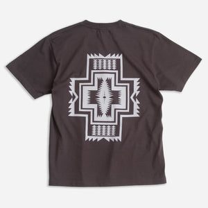 Pendleton - HARDING TONAL TEE - CHARCOAL -  - Alternative View 1