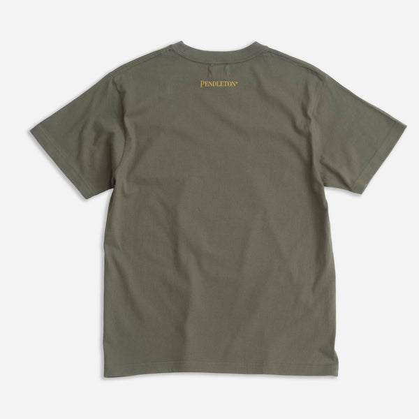 HIGHLAND PEAK TEE - MILITARY GREEN