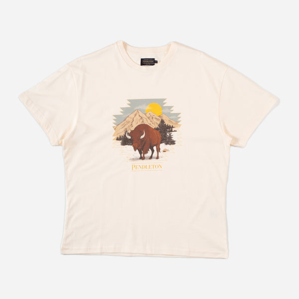 BUFFALO T-SHIRT - WHITE