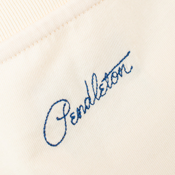 POCKET T-SHIRT - ANTIQUE WHITE/FIRE LEGEND