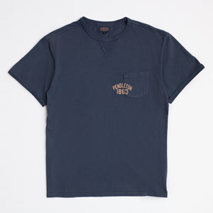 Pendleton - 1863 POCKET TEE - NAVY -  - Main Front View