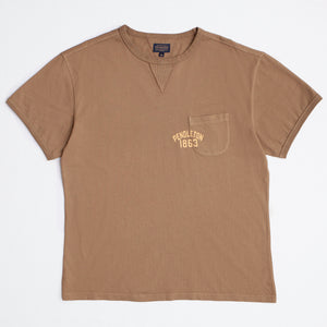 Pendleton - 1863 POCKET TEE - MILITARY GREEN -  - Main Front View