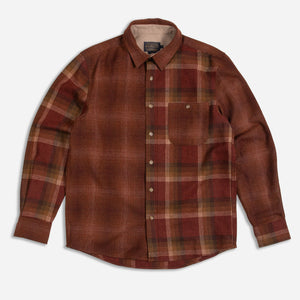 Pendleton - CENTENNIAL ANNIVERSARY PLAID SHIRT - RED MIX MULTI OMBRE -  - Main Front View