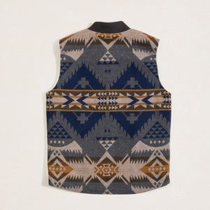 Pendleton - COLTON QUILTED ZIP VEST - NEHALEM GREY -  - Alternative View 1