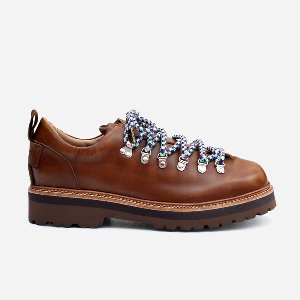 HIGH BOOTS LOW - BURNISHED LEATHER BROWN