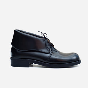 Pennon - CHUKKA BOOTS - BLACK LEATHER -  - Main Front View