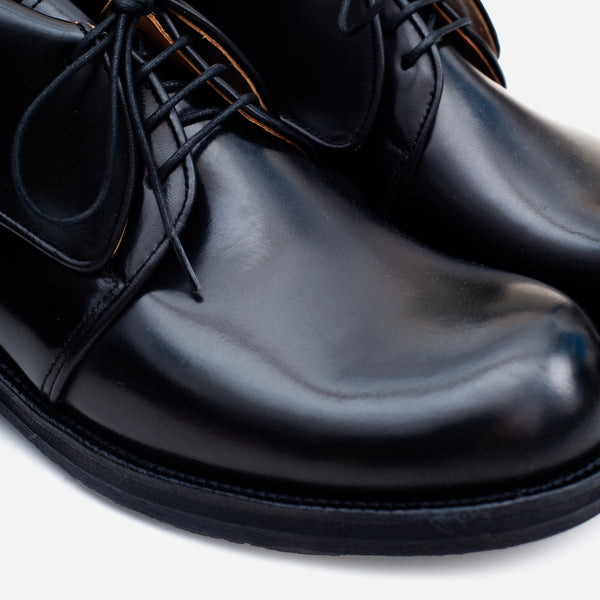 CHUKKA BOOTS - BLACK LEATHER