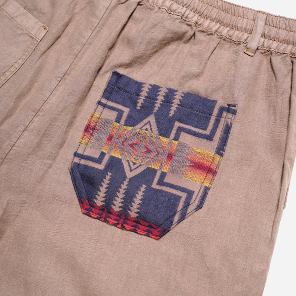 UTILITY PATCHWORKS SHORTS (THE HARDING CAPSULE) - KHAKI