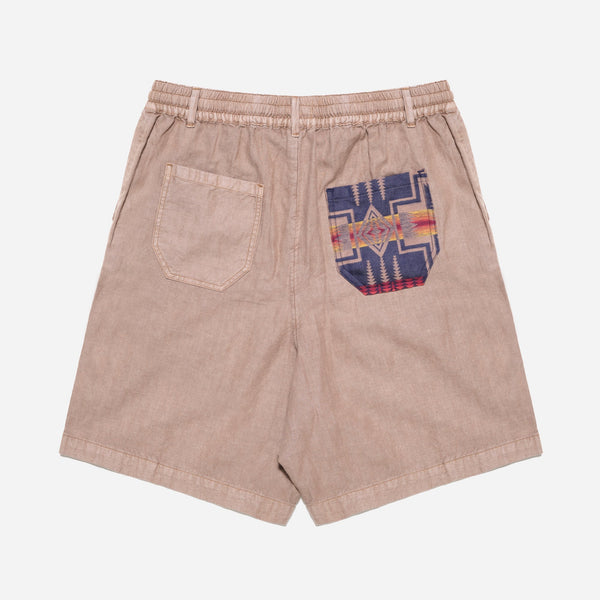 UTILITY PATCHWORKS SHORTS (THE HARDING CAPSULE) - KHAKI