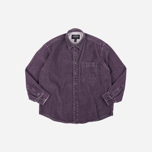Frizmworks - Frizmworks Pigment 8W Corduroy Shirt - Purple -  - Main Front View