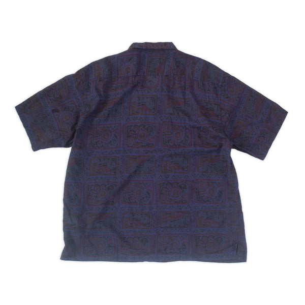 SAM BATIK SUMMER SHIRT - NAVY