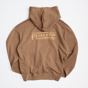 Pendleton - TRADE MARK HOODIE - MILITARY GREEN -  - Alternative View 1