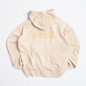 Pendleton - TRADE MARK HOODIE - SAND -  - Alternative View 1