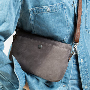 Pendleton - SUEDE SLING BAG - BROWN -  - Alternative View 1