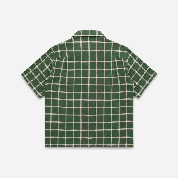 PENNY CHECK SS SHIRT - GREEN