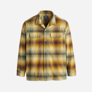 Pendleton - BAJA BOARD SHIRT - BRONZE / BROWN / GREEN OMBRE -  - Main Front View