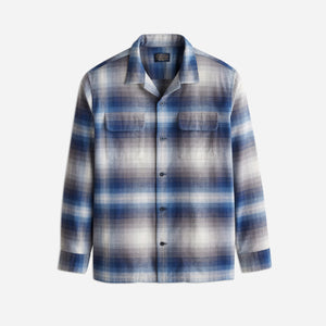 Pendleton - BAJA BOARD SHIRT - BLUE / GREY OMBRE -  - Main Front View