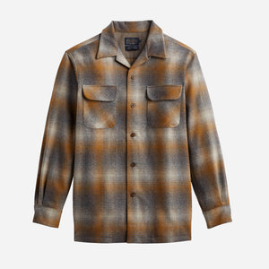 Pendleton - Original Board Shirt - Taupe / Copper Ombre - Pendleton Perfect Brew Pour Over Set - Hammertone Green - Main Front View