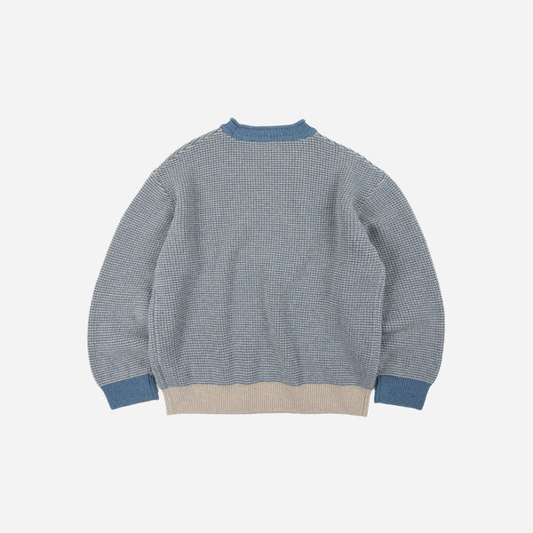 Frizmworks Rollneck Ringer Knit - Blue