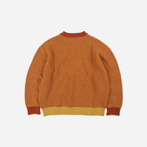 Frizmworks - Frizmworks Rollneck Ringer Knit - Orange -  - Alternative View 1
