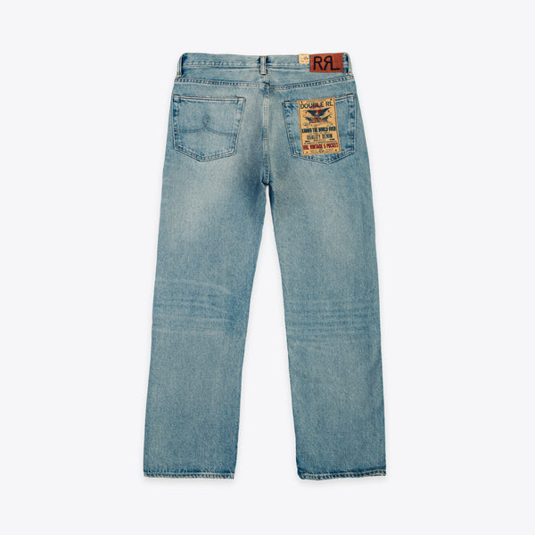 RRL Vintage 5 Pocket Selvedge Jean - Bridgeview Wash