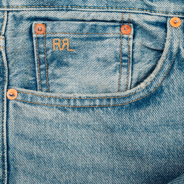 RRL Vintage 5 Pocket Selvedge Jean - Bridgeview Wash