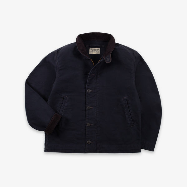RRL Bower Deck Jacket Navy