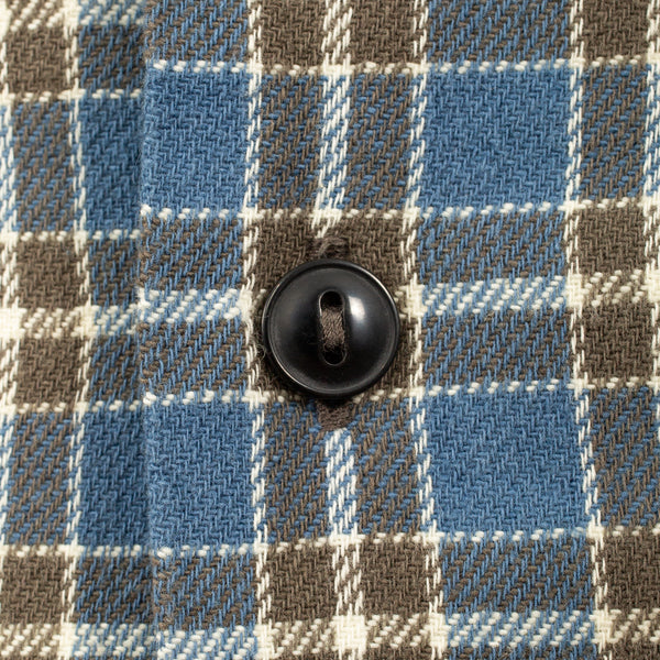 RRL Matlock Camp Long Sleeve Sport Shirt Blue