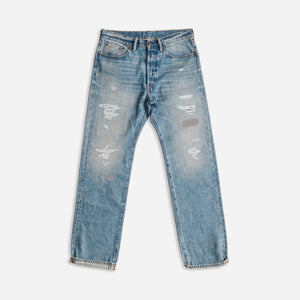 Double RL By Ralph Lauren - STRAIGHT LEG DENIM JEAN - REPAIRED CLEARVILLE -  - Main Front View