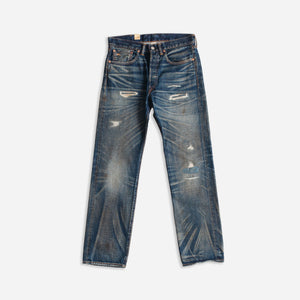 Double RL By Ralph Lauren - STRAIGHT LEG DENIM JEAN - HAWLEY WASH -  - Main Front View