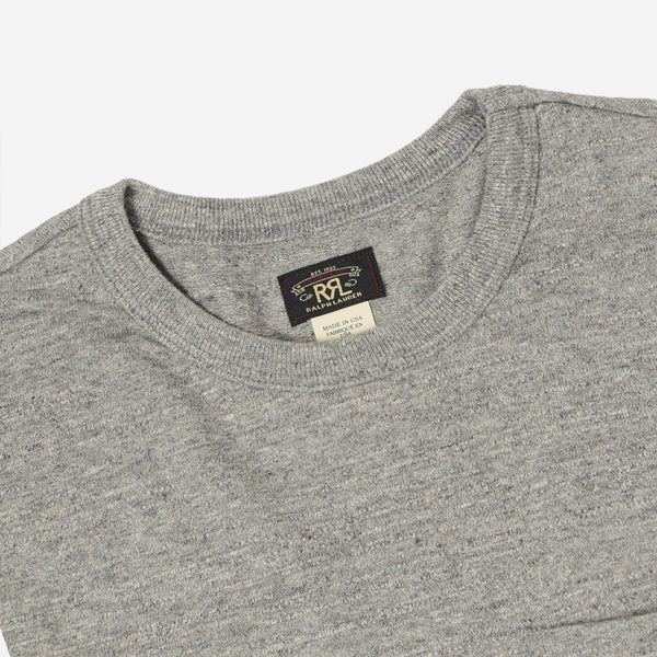 TWO PACK VINTAGE T-SHIRTS - GREY HEATHER