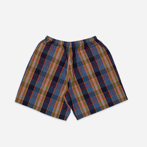 Beams+ - GYM MADRAS SHORTS - RED/GREEN-MIX -  - Alternative View 1
