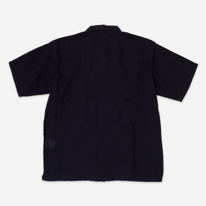 Pilgrim Surf + Supply - AMADEO PANAMA SHIRT - NAVY -  - Alternative View 1