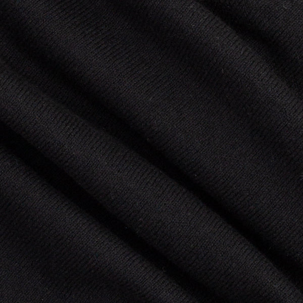 LIGHT WAVE SUMMER POLO SHIRT - BLACK