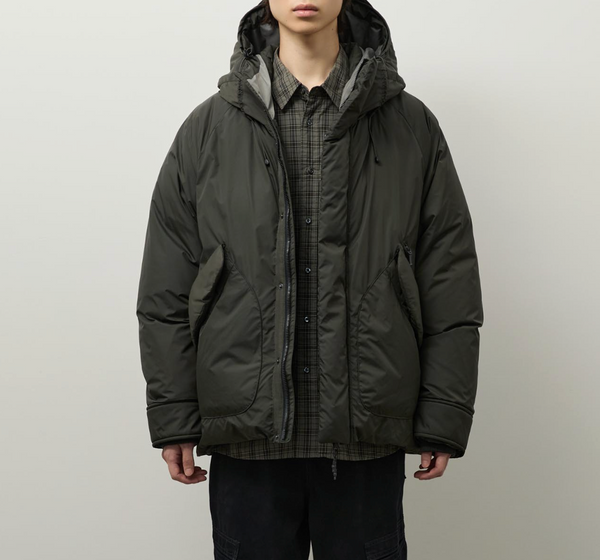 CLOUD DOWN PARKA JACKET - OLIVE