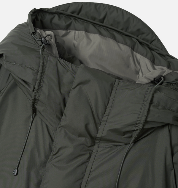 CLOUD DOWN PARKA JACKET - OLIVE