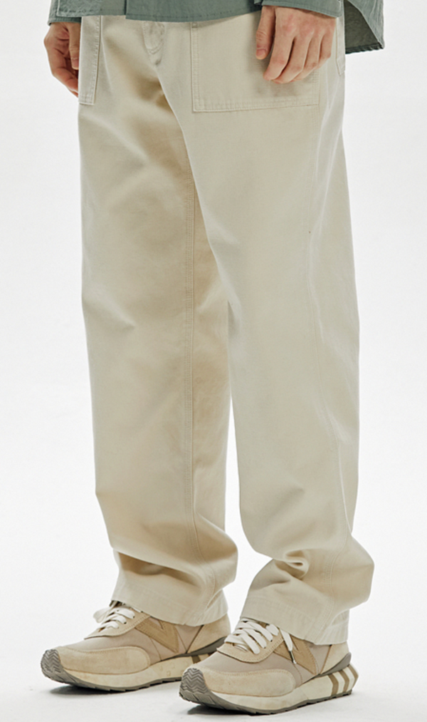 JUNGLE CLOTH FATIGUE PANT - CREAM