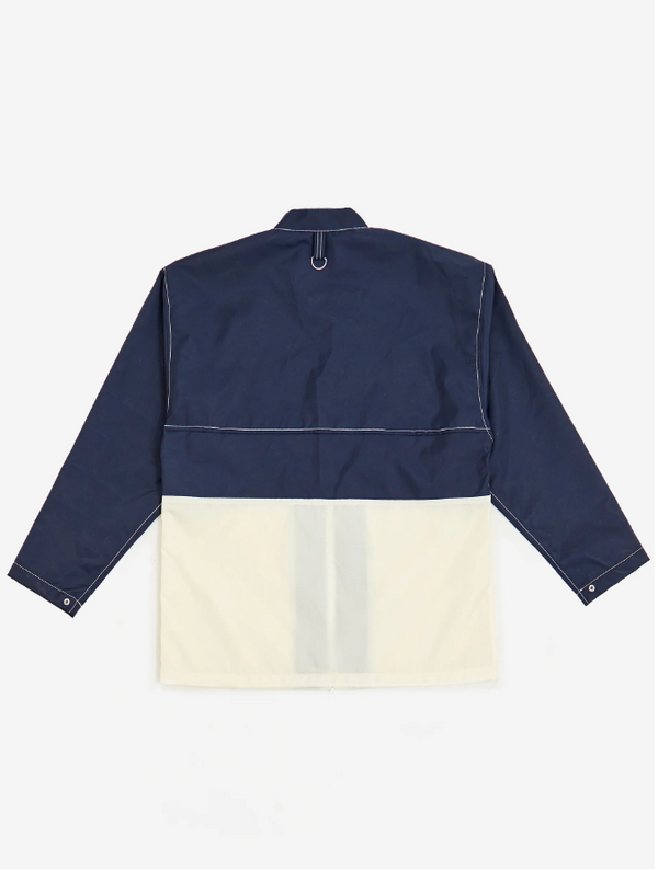 BOAT OXFORD JACKET - NAVY/ECRU