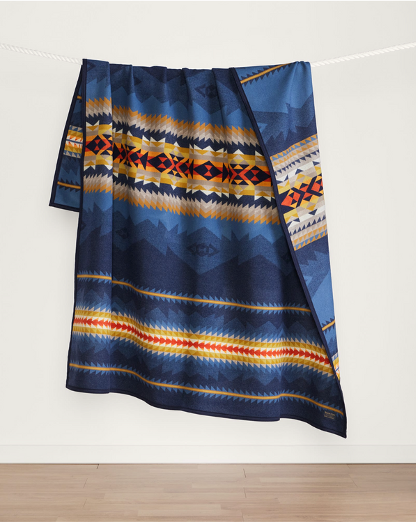 Jacquard Blanket - Cascadia