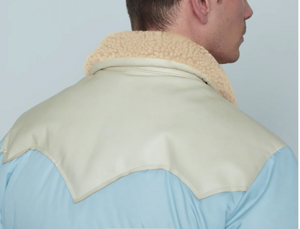 CHRISTY JACKET - BABY BLUE