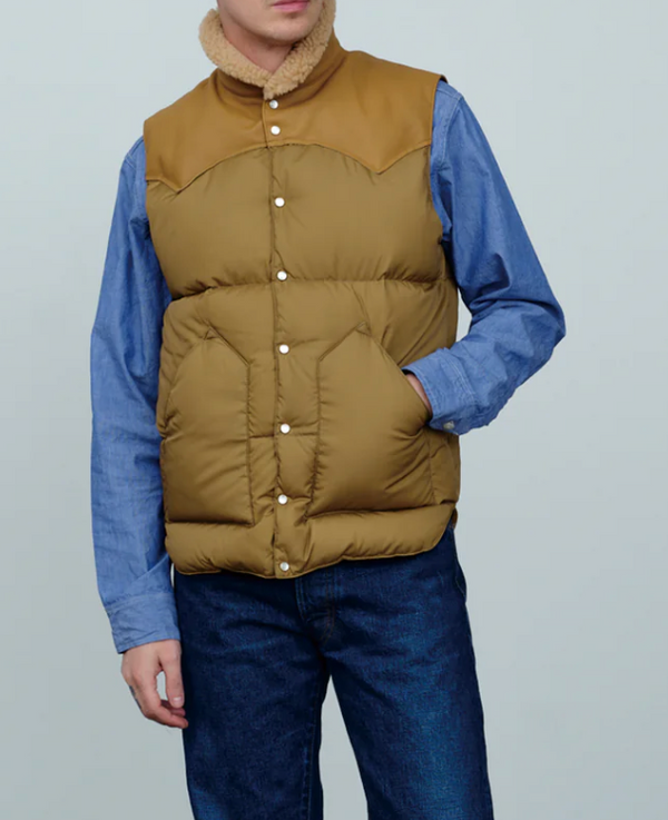 CHRISTY VEST - CAMEL