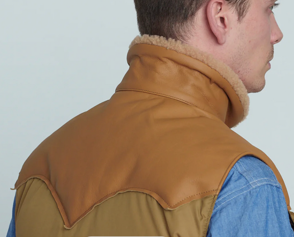 CHRISTY VEST - CAMEL